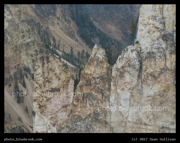 Canyon Precipice - Grand Canyon of the Yellowstone, Yellowstone National Park