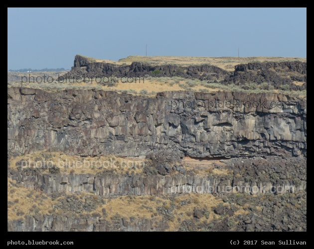 Layers of Rock Walls - Salmon River, Twin Falls ID