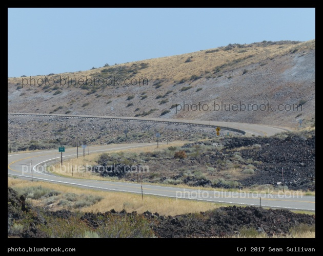 Swish through Lava - Craters of the Moon National Monument, Idaho