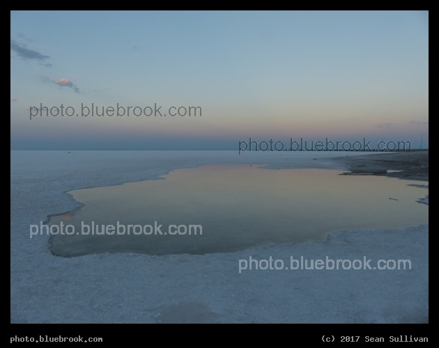 Salty Puddle - Bonneville Salt Flats, Utah