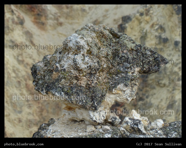 Poised Rock - Grand Canyon of the Yellowstone, Yellowstone National Park