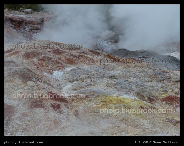 Splashes of Color - Steamboat Geyser, Norris Geyser Basin, Yellowstone National Park