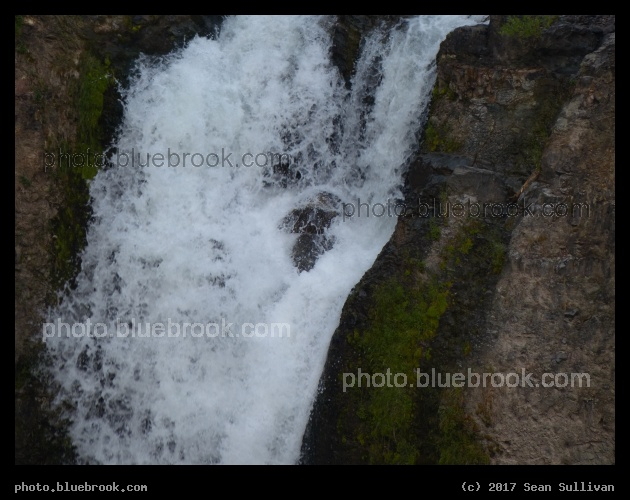 Tower Falls Cascade - Tower Falls, Yellowstone National Park