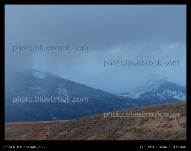 Mountains on a Cloudy Day - Corvallis MT