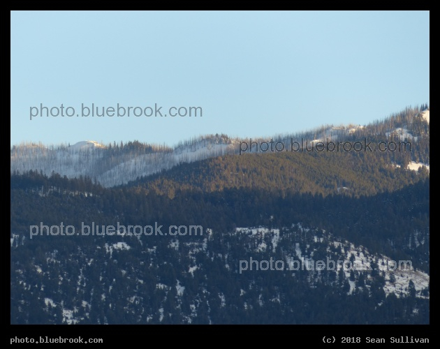 Sun Catching Undulating Mountains - Corvallis MT