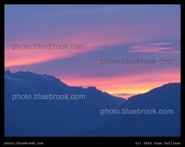 Mountain Sunset - Corvallis MT