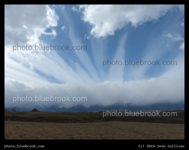 Rays of Clouds - Corvallis MT