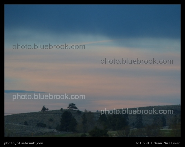 Pastel Sunset in May - Corvallis MT