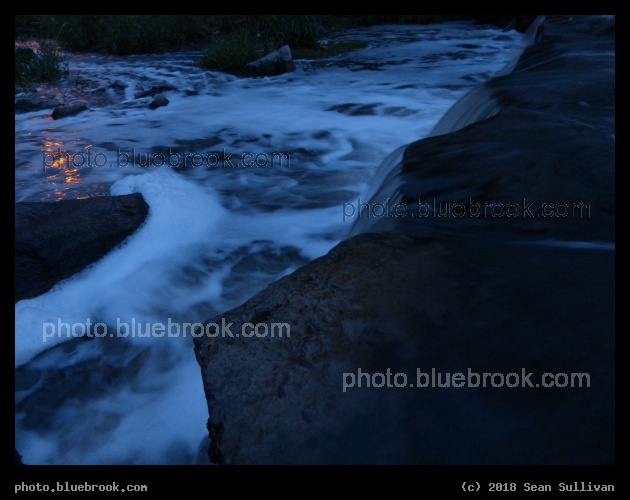 Spring Creek at Dusk - Spring Creek, Fort Collins CO