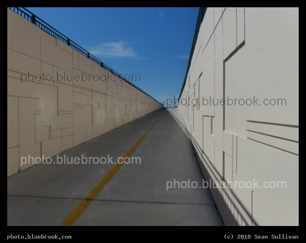 Prospect Road Underpass - Center Ave bike/pedestrian lanes, Fort Collins CO