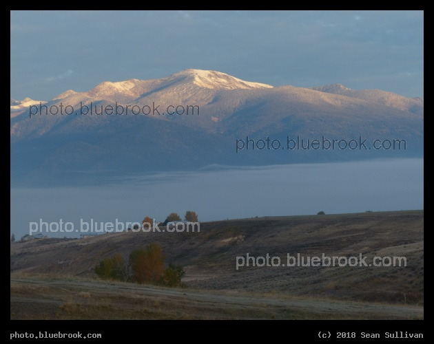 First Sunlight on the Mountains - Corvallis MT