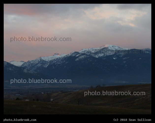 Evening among the Mountains - Corvallis MT