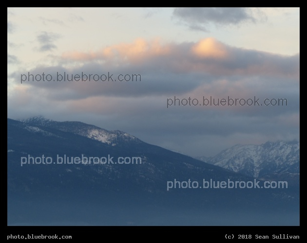 Soft Clouds in December - Corvallis MT