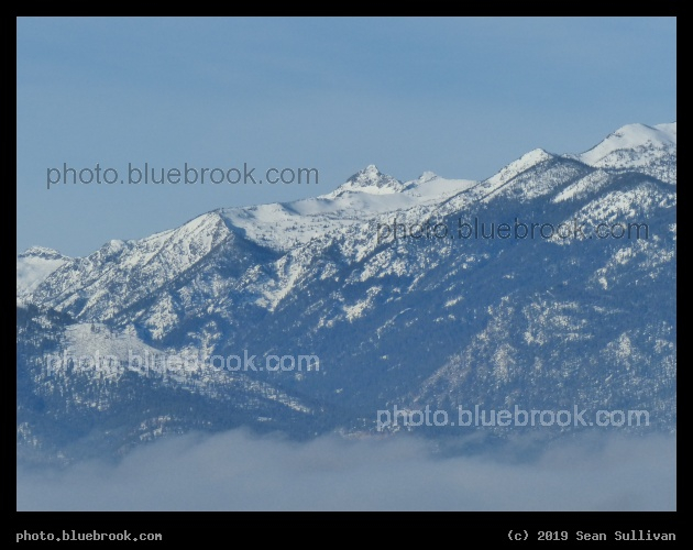 Bitterroot Mountains in January - Corvallis MT