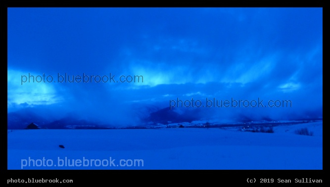Unusual Clouds - After Sunset, Corvallis MT