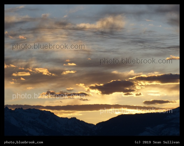 Last Glow of Sunset - Corvallis MT