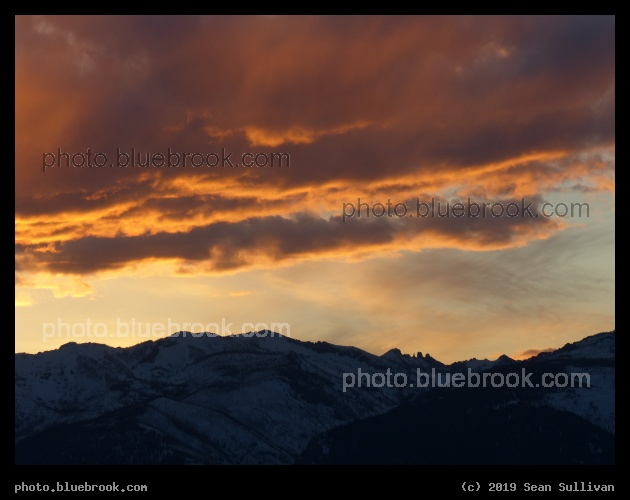Bright Clouds over Dark Mountains - Corvallis MT