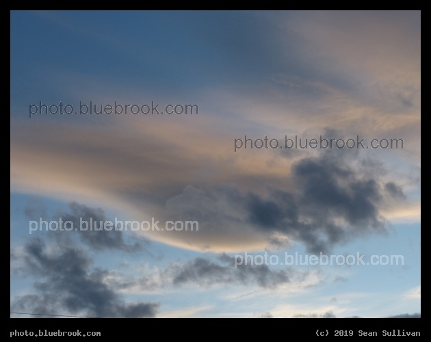 Soft Peach Clouds - Corvallis MT
