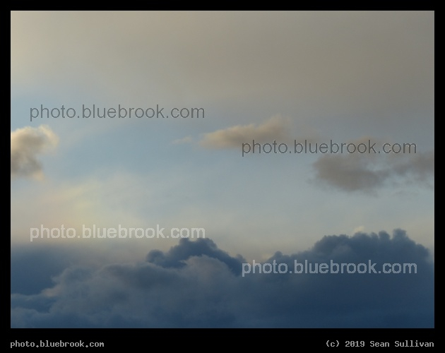 Soft Yellow to Gray Clouds - Corvallis MT