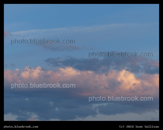 Soft Clouds in Evening Sky - Corvallis MT
