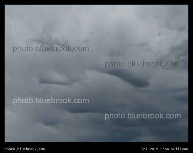 Gray Clouds at Dusk - Corvallis MT
