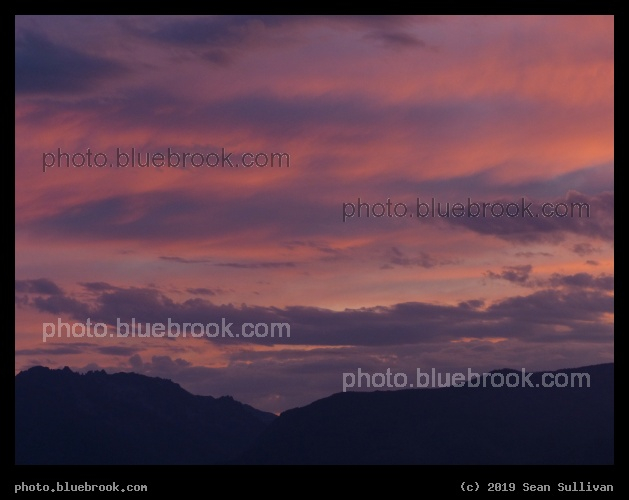 Pink and Violet Clouds - Corvallis MT