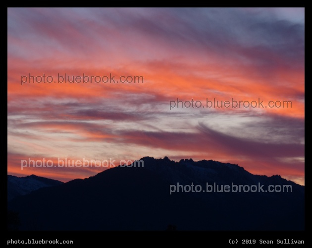 Bands of Sunset Clouds - Corvallis MT