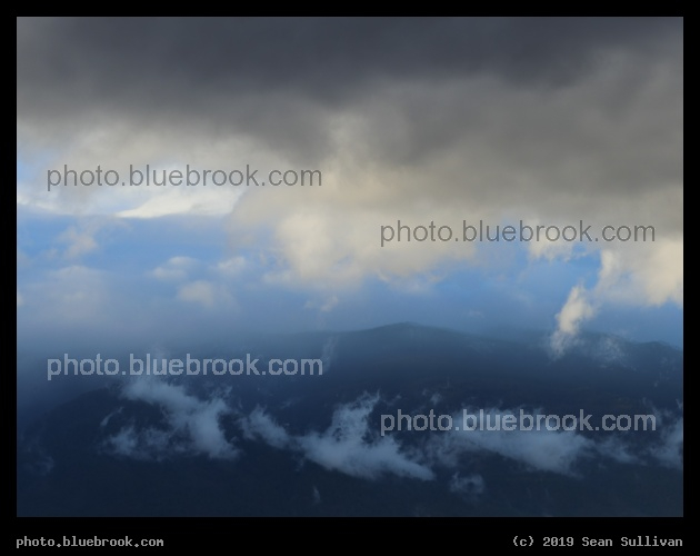 Mountains behind Clouds - Corvallis MT