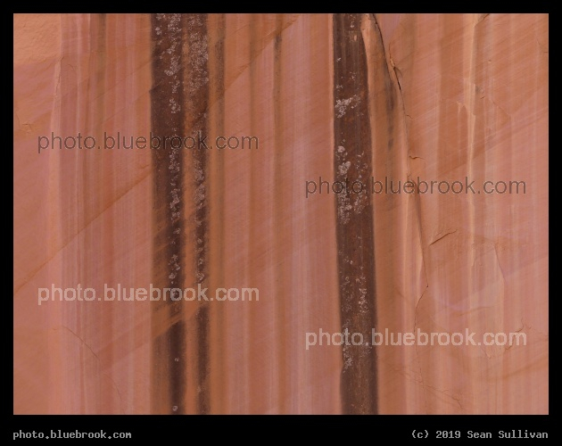 Geologic Barcode - Grand Wash, Capitol Reef National Park, Utah