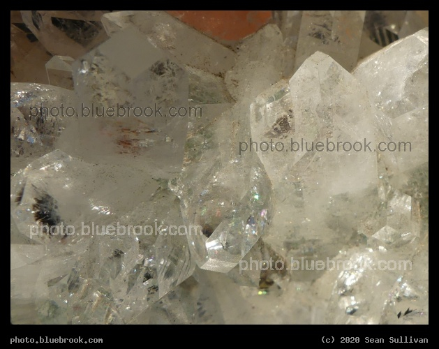 Apophyllite Cluster Detail - Corvallis MT