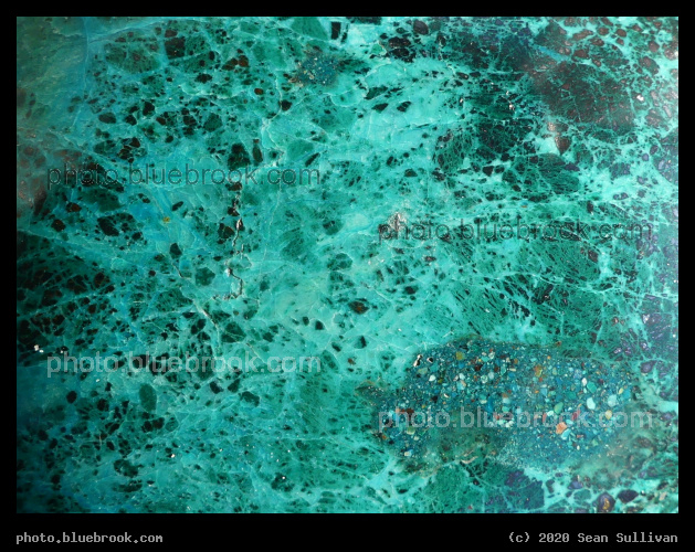 Chrysocolla Detail - Corvallis MT