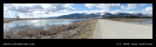 March at Lee Metcalf NWR - Lee Metcalf National Wildlife Refuge, Stevensville MT