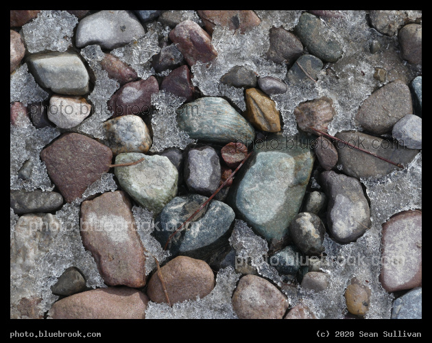 Rocks and Ice at Bell Crossing - Bell Crossing, Victor MT