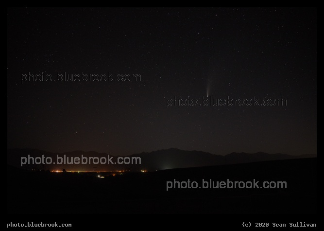 Comet over Victor - Near Victor MT, Comet NEOWISE