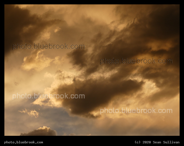 Golden Light in the Clouds - Corvallis MT