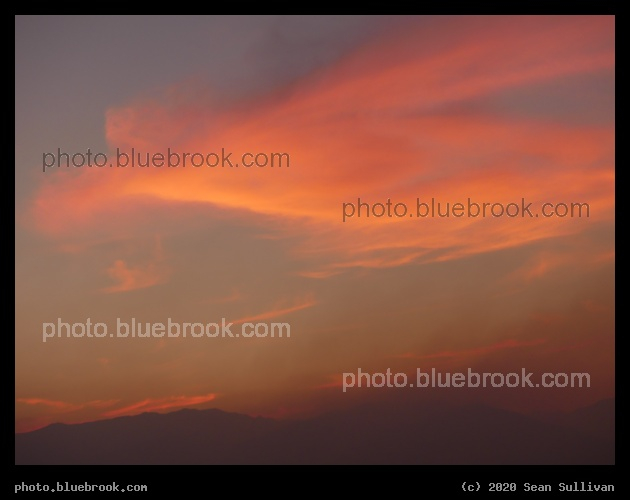 Haze with Sunset Clouds - Corvallis MT