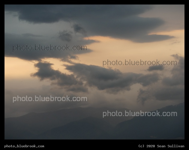 Peach and Silver Sky - Corvallis MT