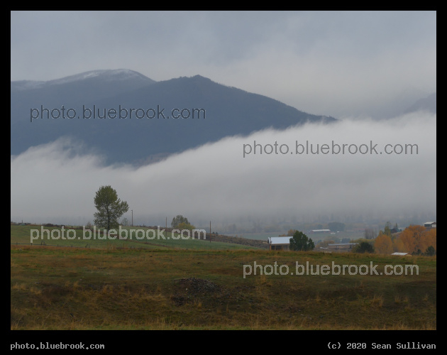 Autumn Valley Fog - Corvallis MT