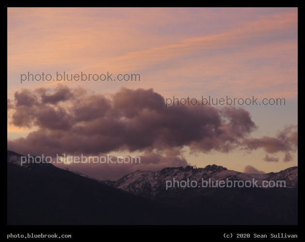 Lilac Clouds at Sunset - Corvallis MT