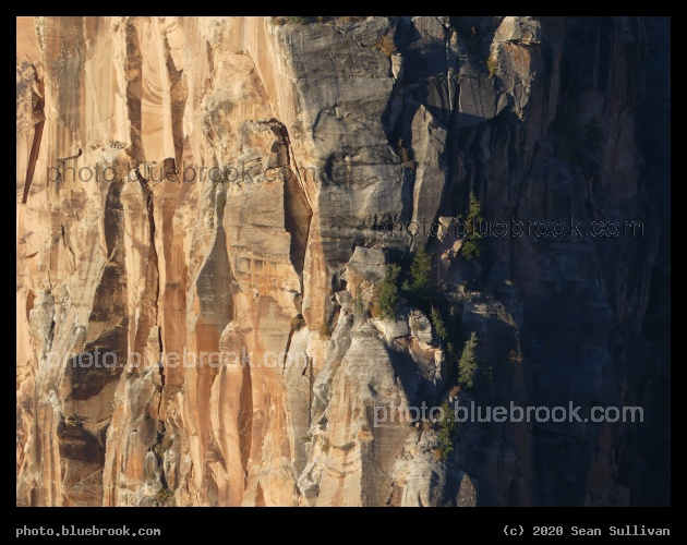 Cliffs in Light and Shadow - North Rim, Grand Canyon, AZ
