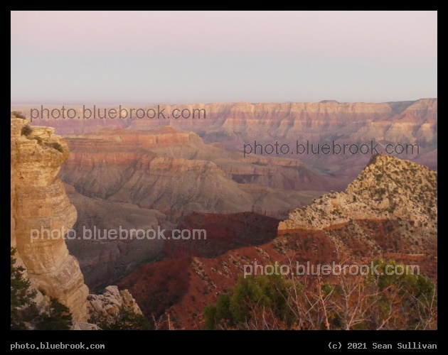 Canyon in Twilight - North Rim, Grand Canyon, AZ