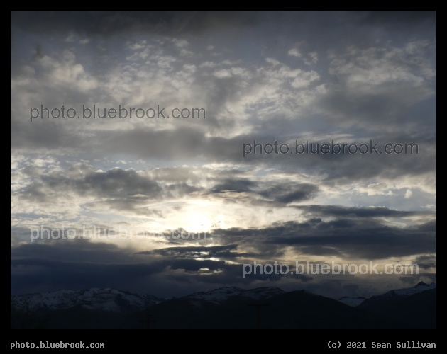 Late Afternoon Clouds - Corvallis MT