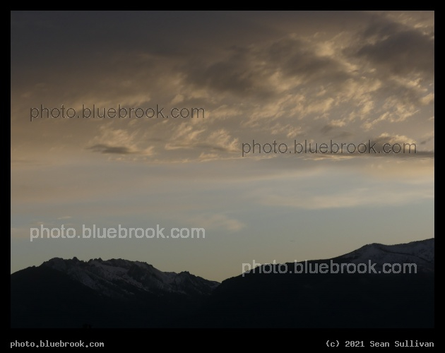 Soft Lighting on the Clouds - Corvallis MT