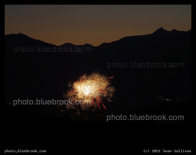 Stacked Fireworks - Corvallis MT