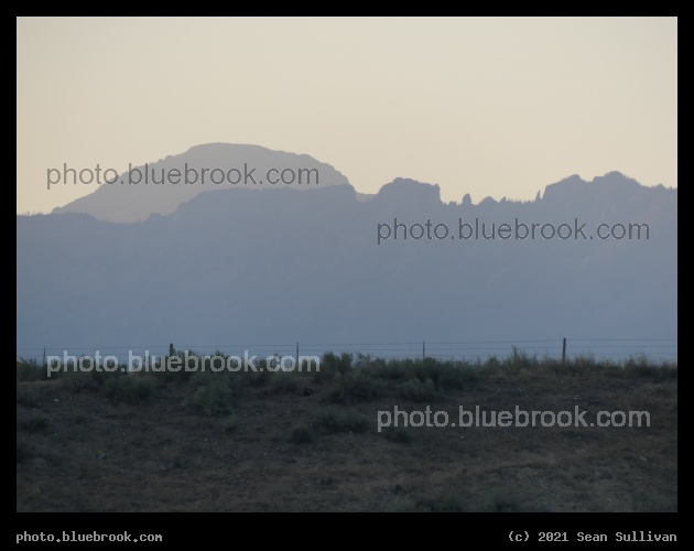 Jagged Skyline in the Haze - Corvallis MT