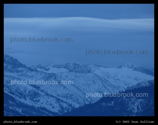 Dusk on the Mountains - Corvallis MT