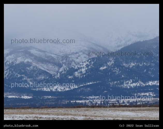Distant Fading Mountains - Corvallis MT