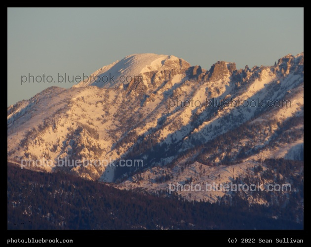Jagged Winter Crestline - Corvallis MT