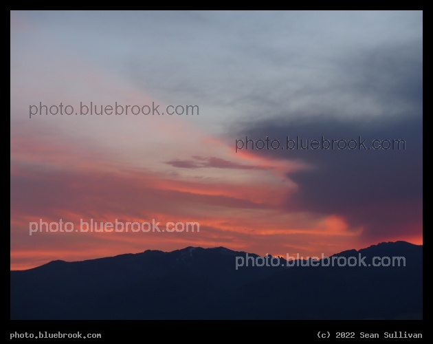 Red Lit Sky - Corvallis MT
