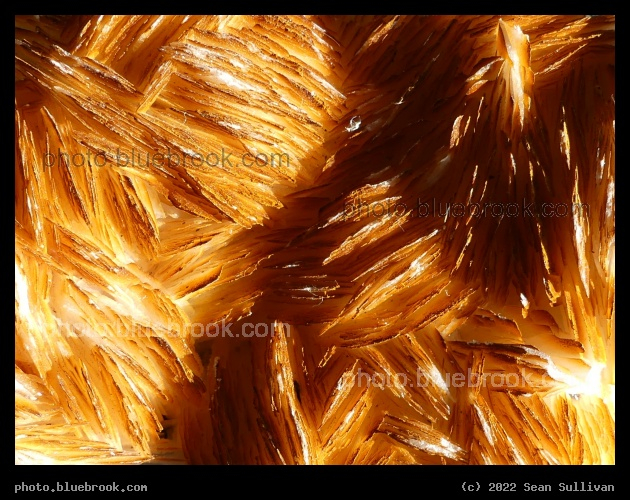 Orange Barite Cluster - Corvallis MT